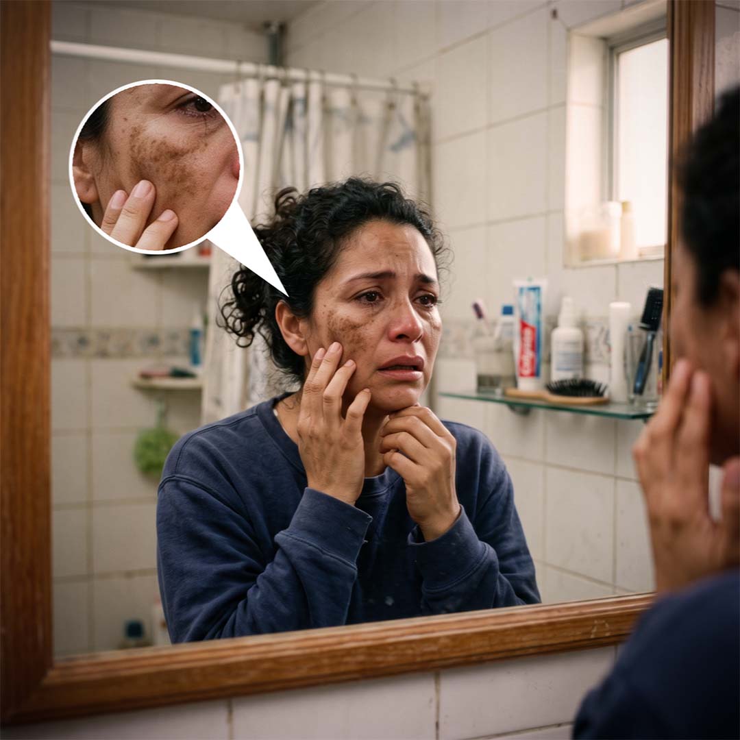 Mujer mirándose al espejo
